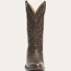 New Stetson Carlisle Corded Brushed Leather Boot Brown