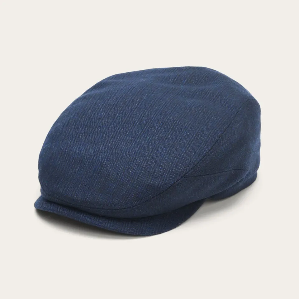 Clearance Stetson Cashmere Silk Driver Cap Blue