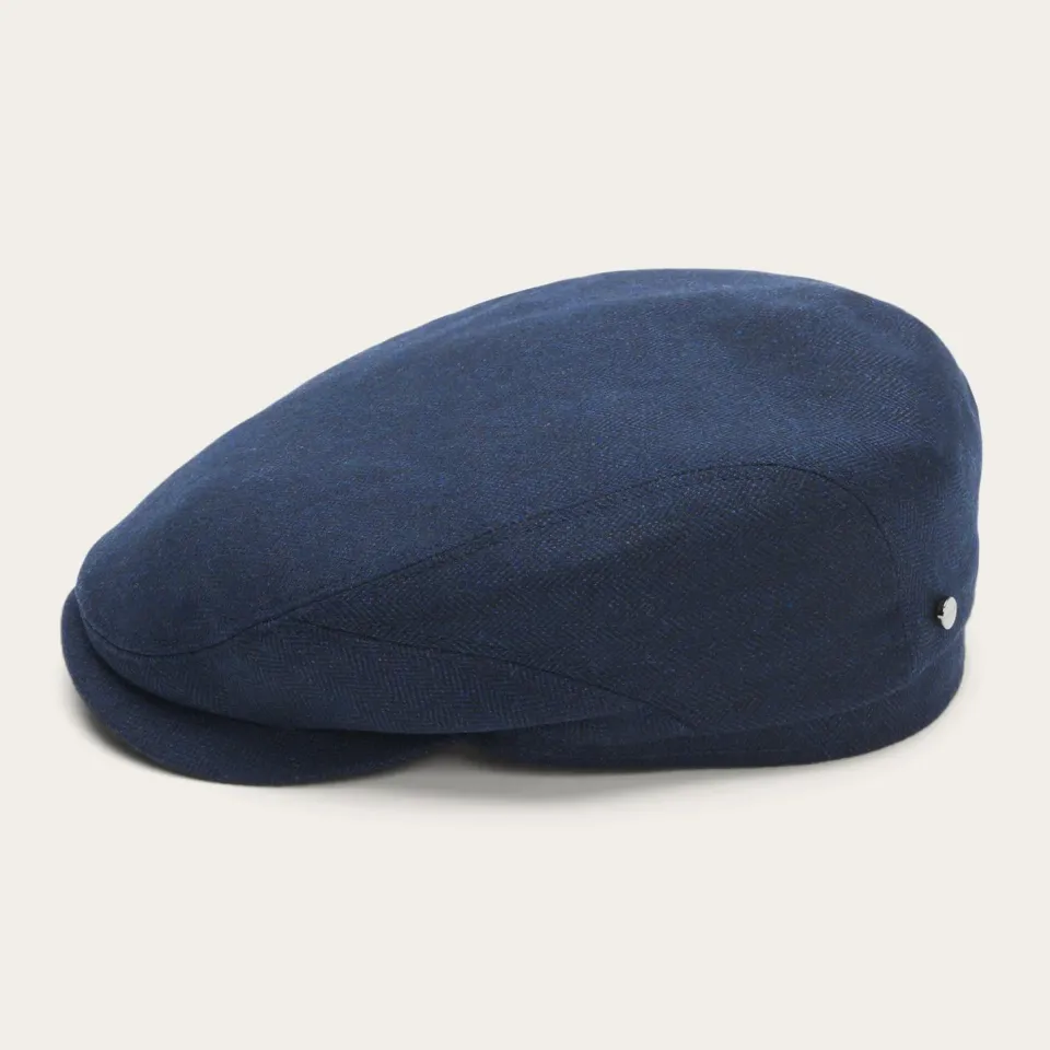 Clearance Stetson Cashmere Silk Driver Cap Blue