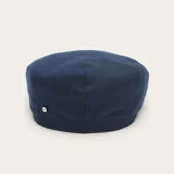 Clearance Stetson Cashmere Silk Driver Cap Blue
