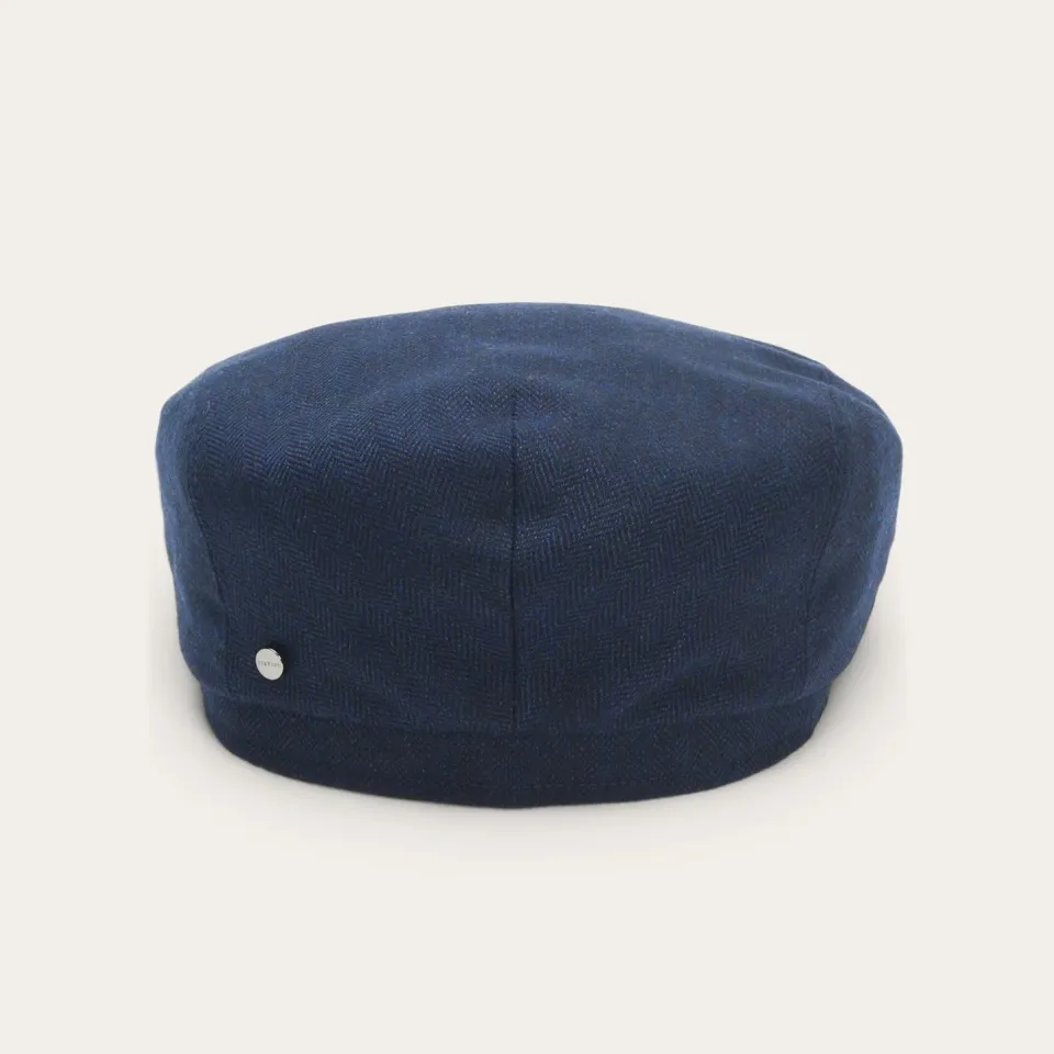 Clearance Stetson Cashmere Silk Driver Cap Blue