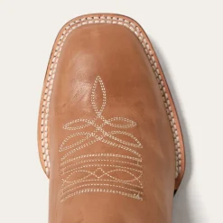 Discount Stetson Casper Blue Matte Cowboy Boot Tan