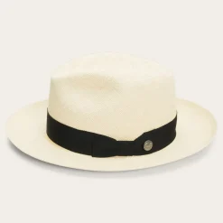 Best Stetson Center Dent Panama Fedora Natural