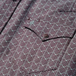 Sale Stetson Chevron Grid Shirt Brown