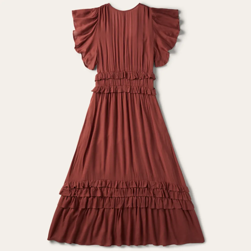 Discount Stetson Cinnamon Herringbone Dress Brown