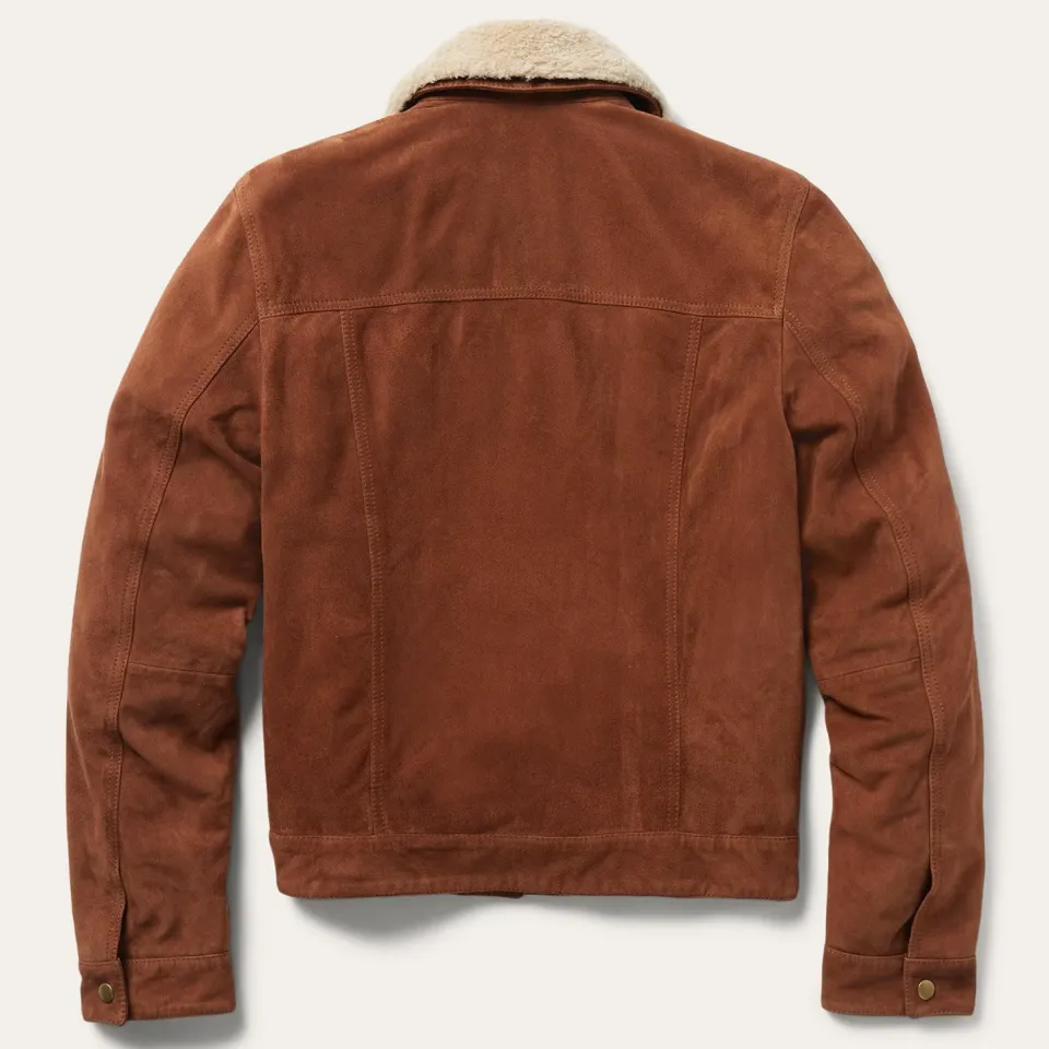 New Stetson Classic Bomber Jacket Brown