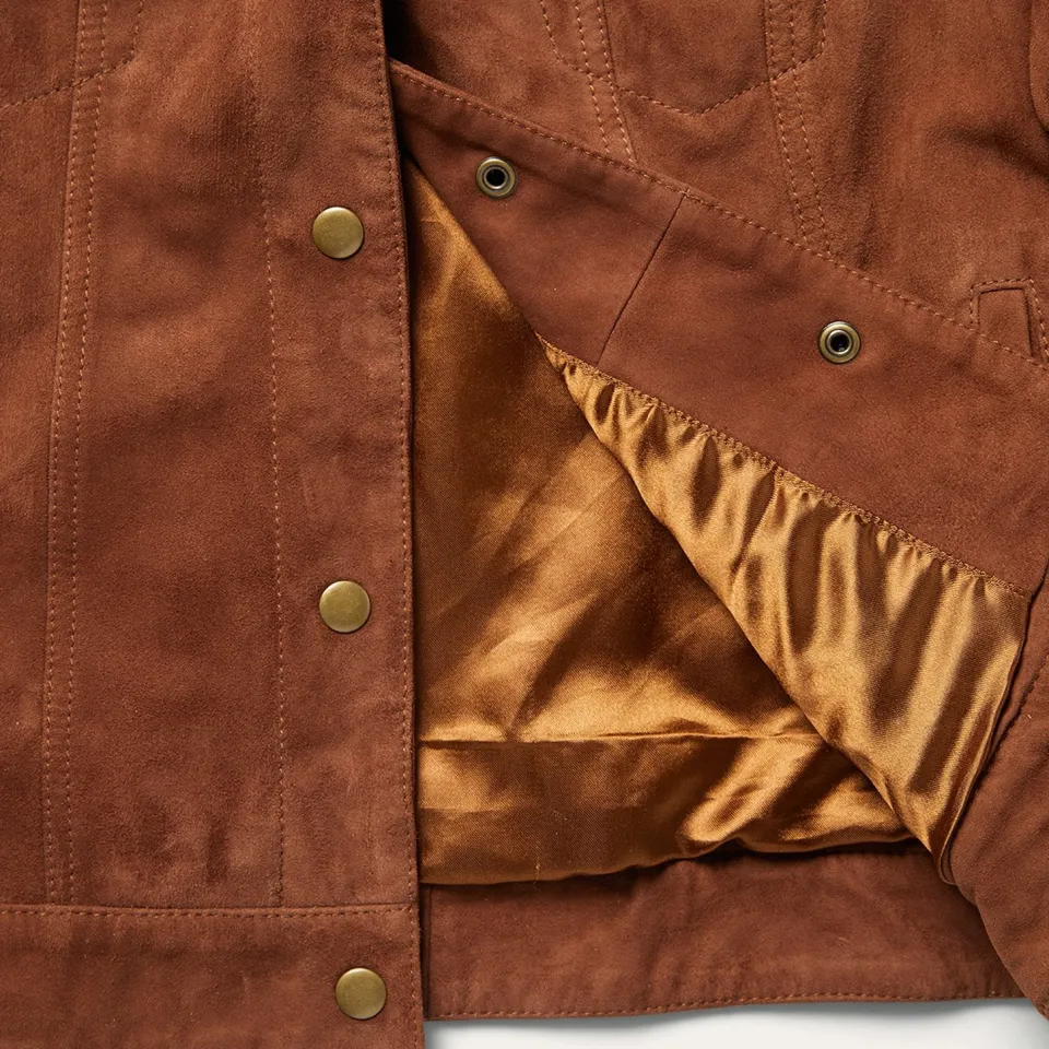New Stetson Classic Bomber Jacket Brown
