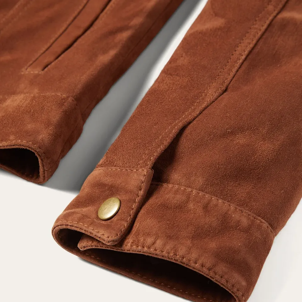 New Stetson Classic Bomber Jacket Brown