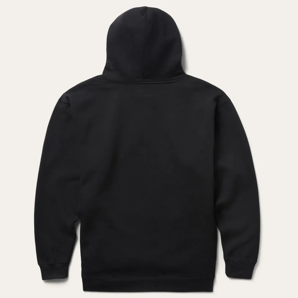Online Stetson Classic Crest Hooded Sweatshirt Black