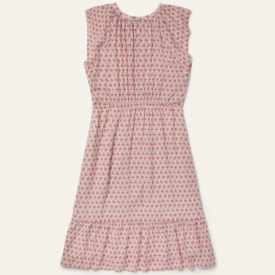 Outlet Stetson Cottage Floral Dress Red