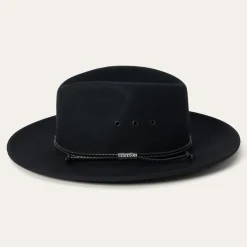 Outlet Stetson Crossover Fedora Black