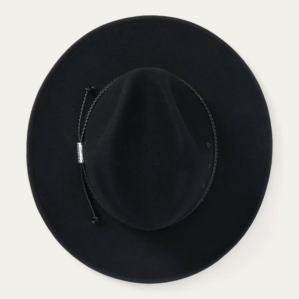 Outlet Stetson Crossover Fedora Black