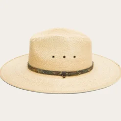 Hot Stetson Cumberland Straw Hat Toasted