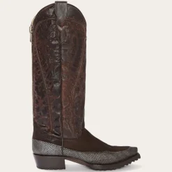 Best Stetson Dakota Suede  Teju Cowboy Boot Brown