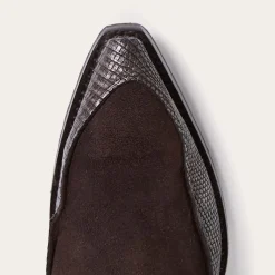 Best Stetson Dakota Suede Teju Cowboy Boot Brown