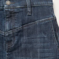 Clearance Stetson Dark Denim 5-Pocket Skirt Blue