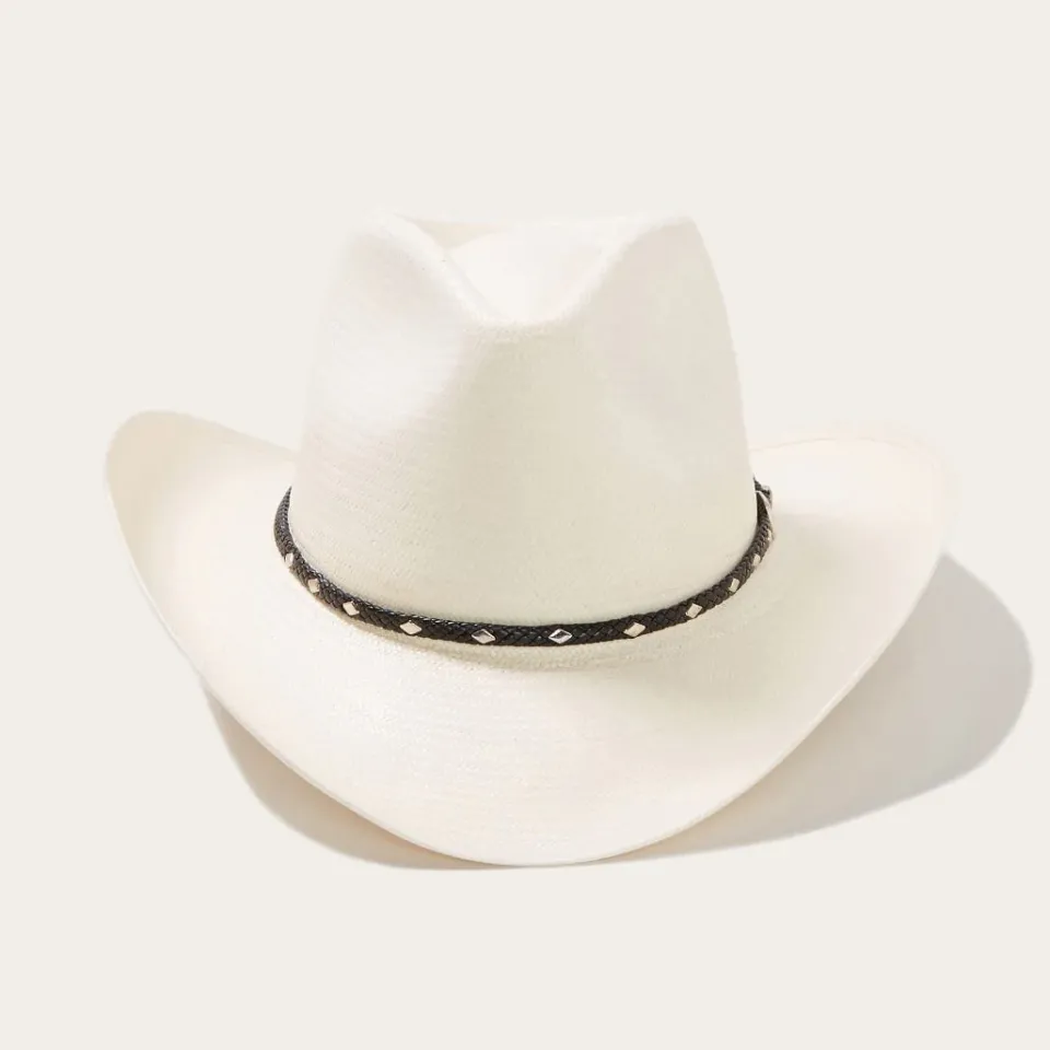 Sale Stetson Diamond Jim 8X Straw Cowboy Hat Natural