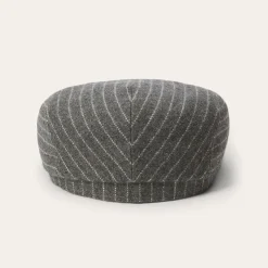 New Stetson Driver Cap Wool/Cotton Grey