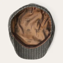 New Stetson Driver Cap Wool/Cotton Grey