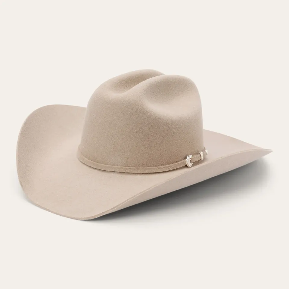 Clearance Stetson Duncan 4X Cowboy Hat Silverbelly