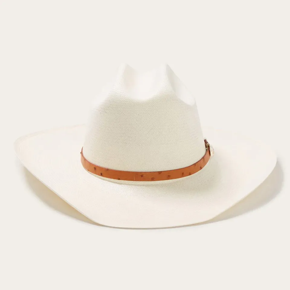 Clearance Stetson El Noble 500X Straw Cowboy Hat Natural