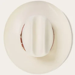 Best Stetson El Noble 500X Straw Cowboy Hat Natural
