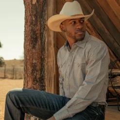 Stetson El Noble 500X Straw Cowboy Hat Natural