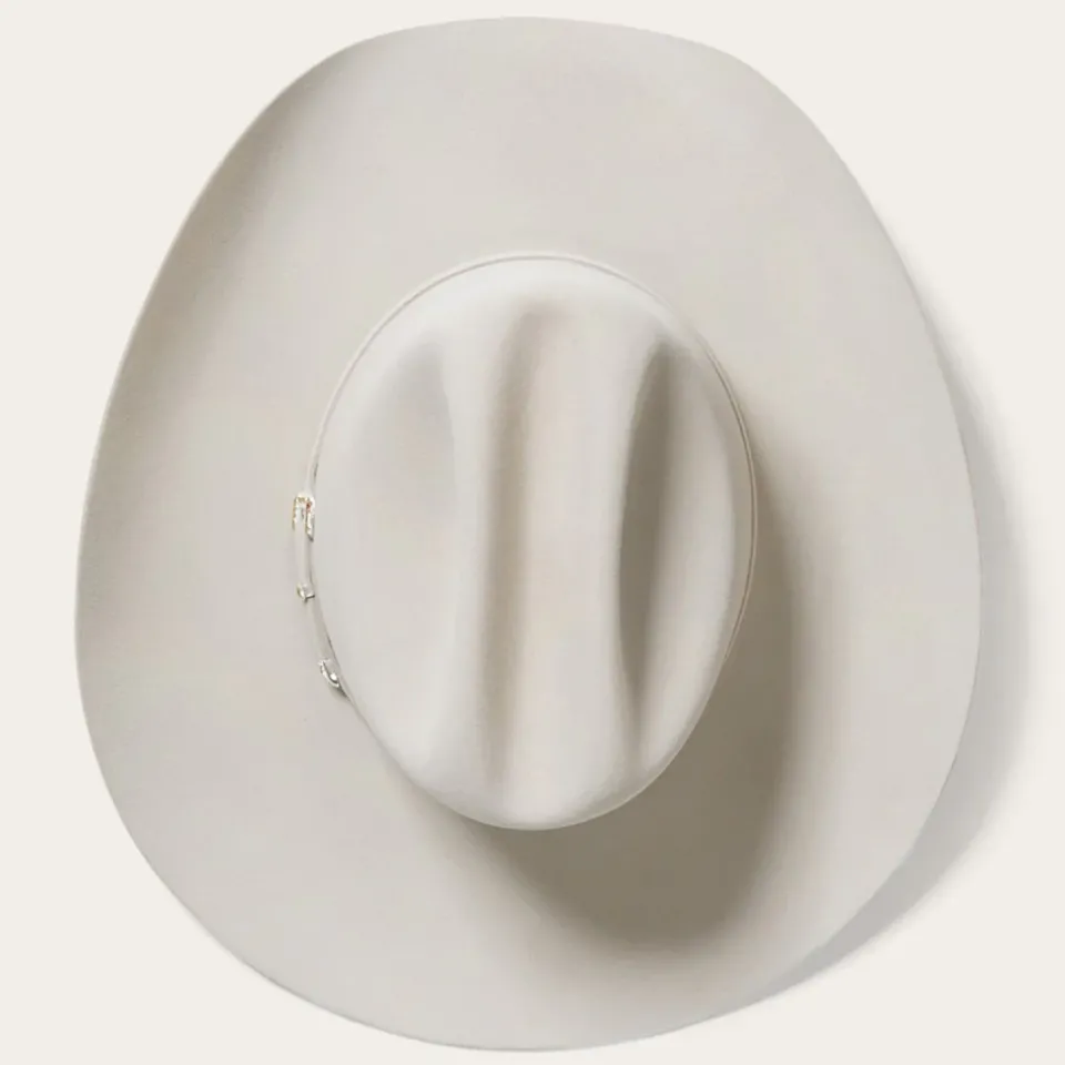 Hot Stetson El Patron 75 Premier 30X Cowboy Hat Silverbelly