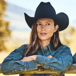 Discount Stetson El Presidente 100X Premier Cowboy Hat Black