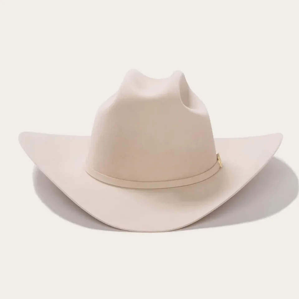 Clearance Stetson El Presidente 100X Premier Cowboy Hat Silverbelly