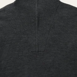 Discount Stetson Elbow Patch Knit Sweater in Grey