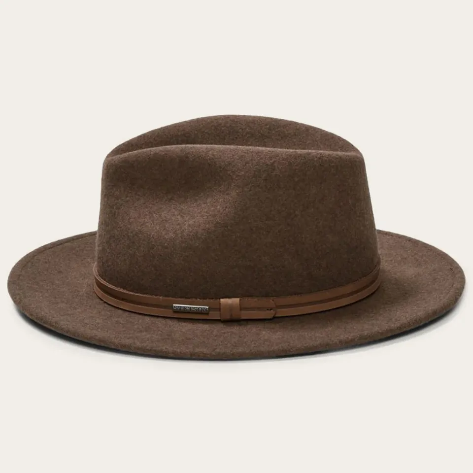 Hot Stetson Explorer Outdoor Hat Brown Mix