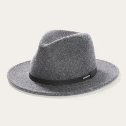 Online Stetson Explorer Outdoor Hat Grey Mix