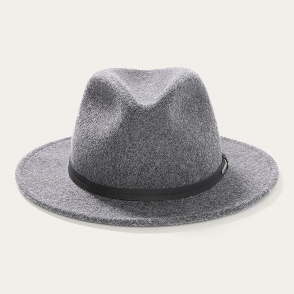 Hot Stetson Explorer Outdoor Hat Grey Mix
