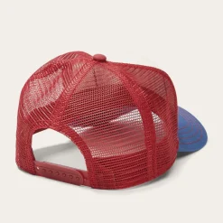 Outlet Stetson Gasoline Trucker Cap Caribbean Blue