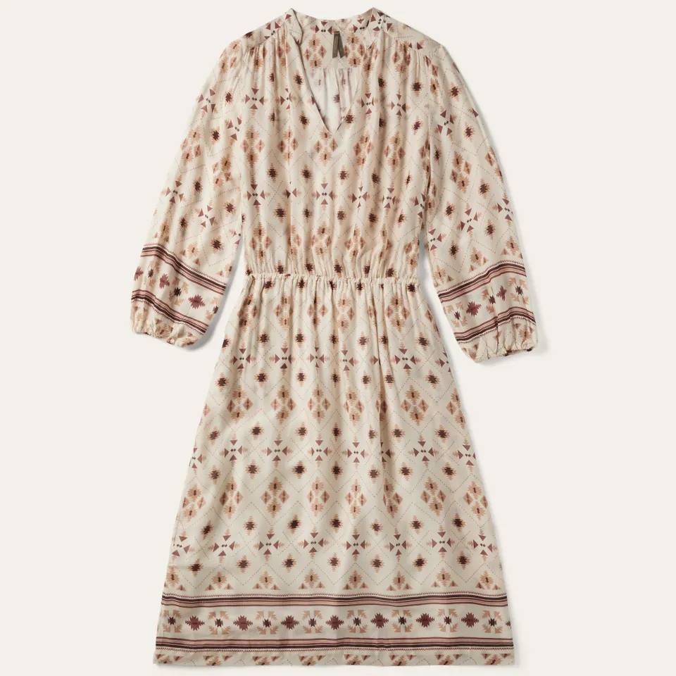 Discount Stetson Gaucho Herringbone Dress White