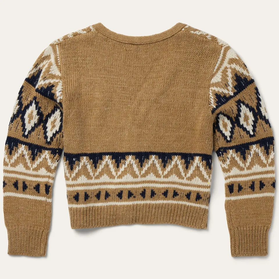 Hot Stetson Gold Aztec Cardigan Yellow