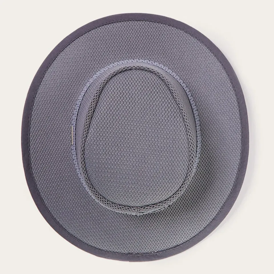 Online Stetson Grand Canyon Mesh Safari Hat Charcoal