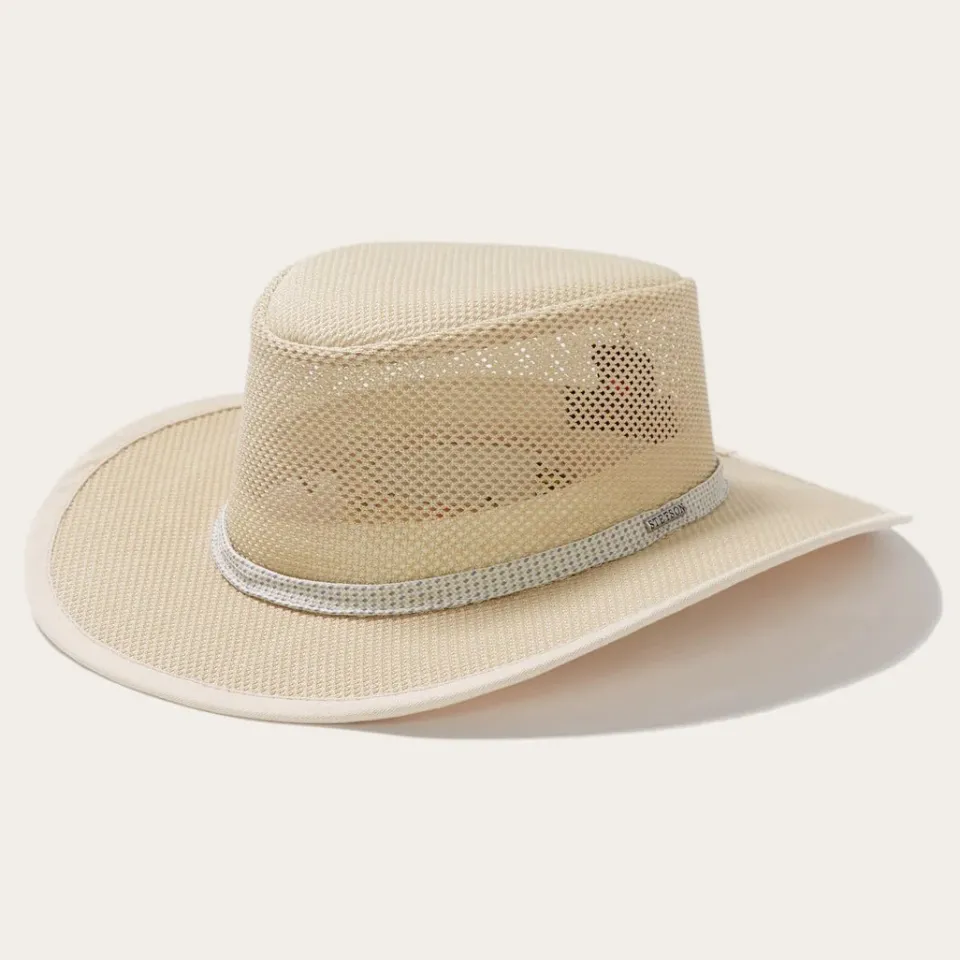 Clearance Stetson Grand Canyon Mesh Safari Hat Natural