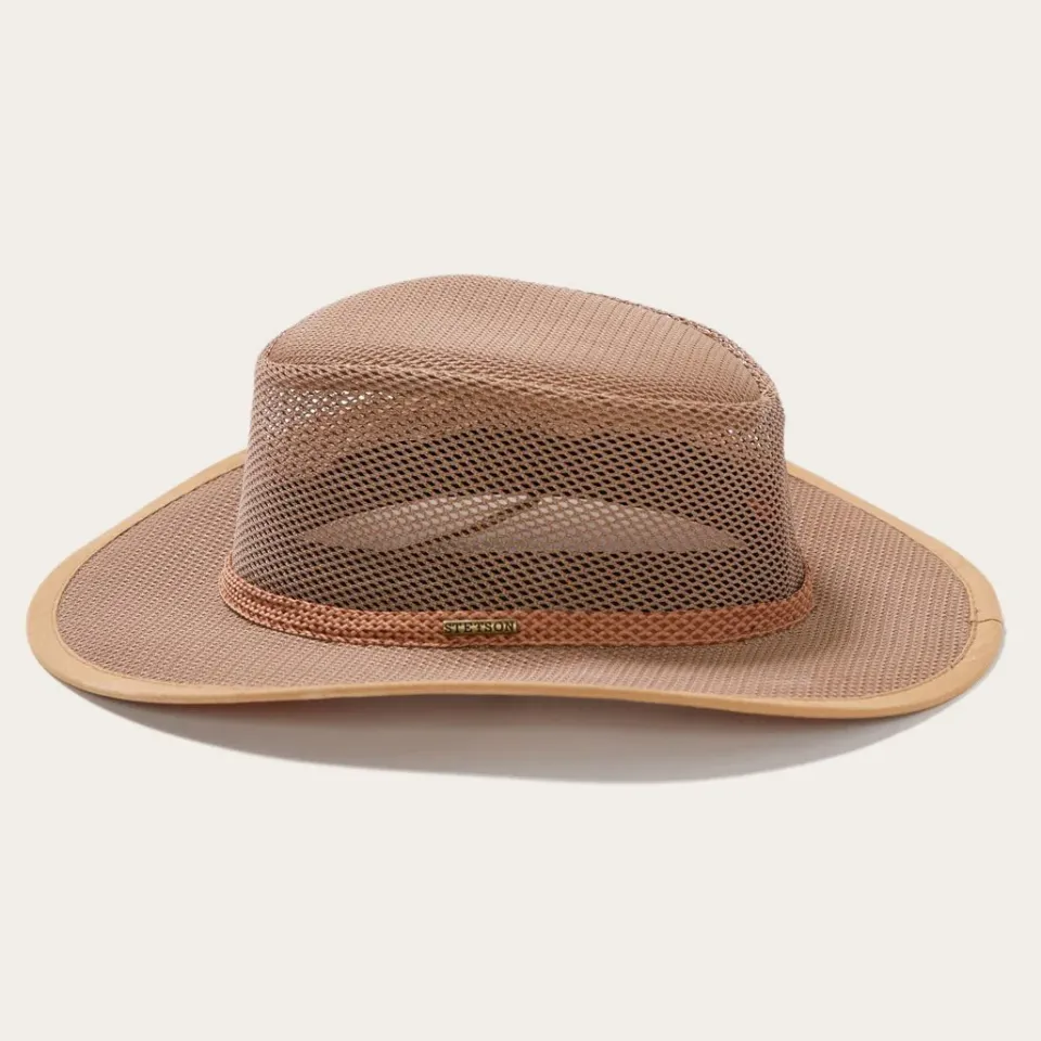 Outlet Stetson Grand Canyon Mesh Safari Hat Beaver