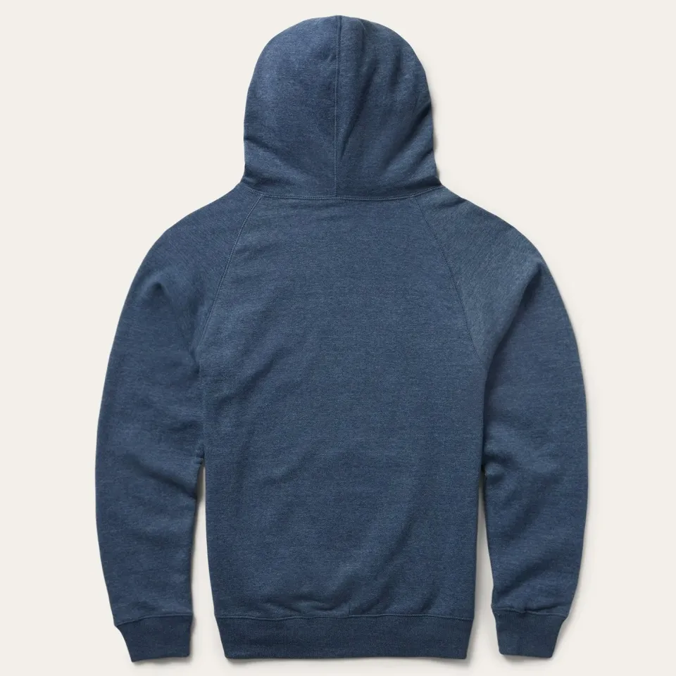 Stetson Great Outdoors Hooded Sweatshirt Blue