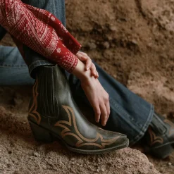 Hot Stetson Greta Boots Black