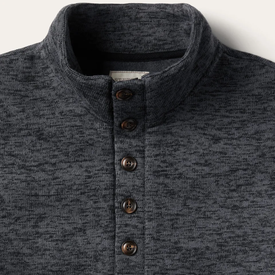 Sale Stetson Bonded Knit Sweater Grey