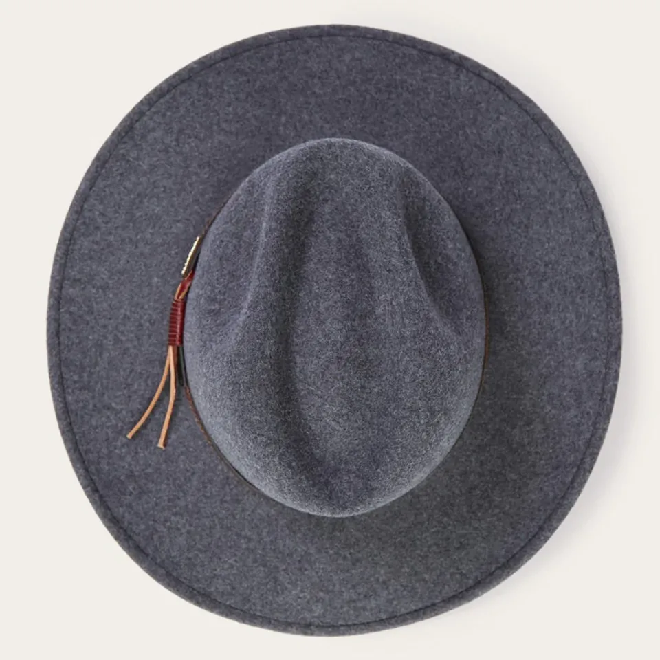 New Stetson Grey Bull Outdoor Hat Grey Mix