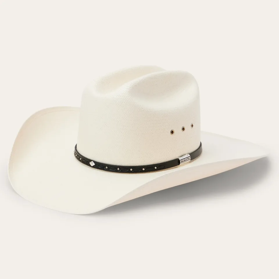 Clearance Stetson Hagerman 10X Straw Cowboy Hat Natural