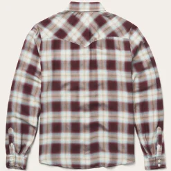 Online Stetson Harvest Plaid Blouse Brown