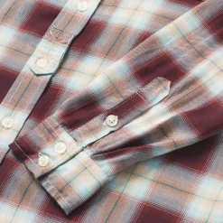 Online Stetson Harvest Plaid Blouse Brown