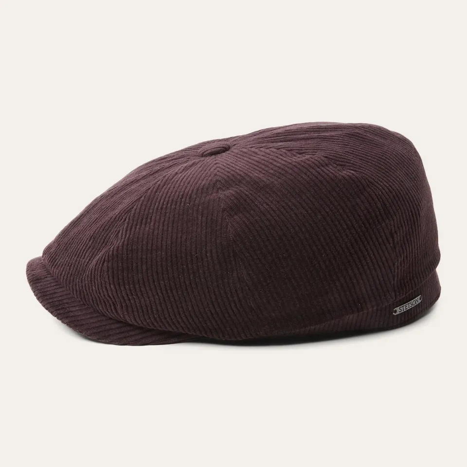 Best Stetson Hatteras Cord Plum