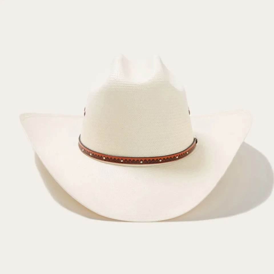 Stetson Haywood 10X Straw Cowboy Hat Natural