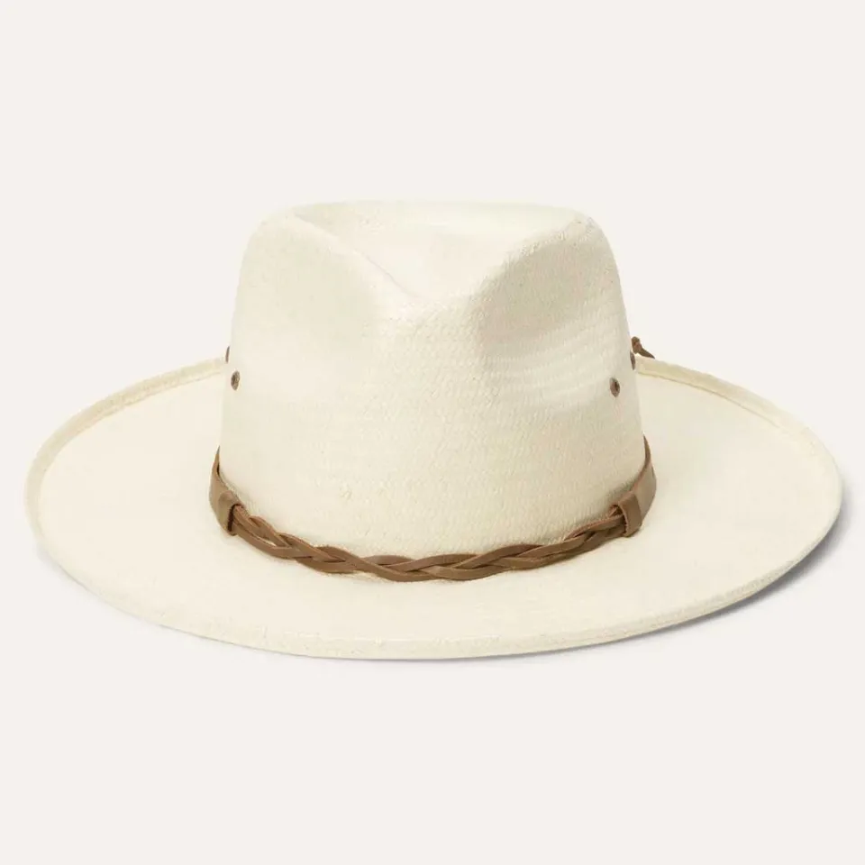 Online Stetson Helena Straw Fedora Natural